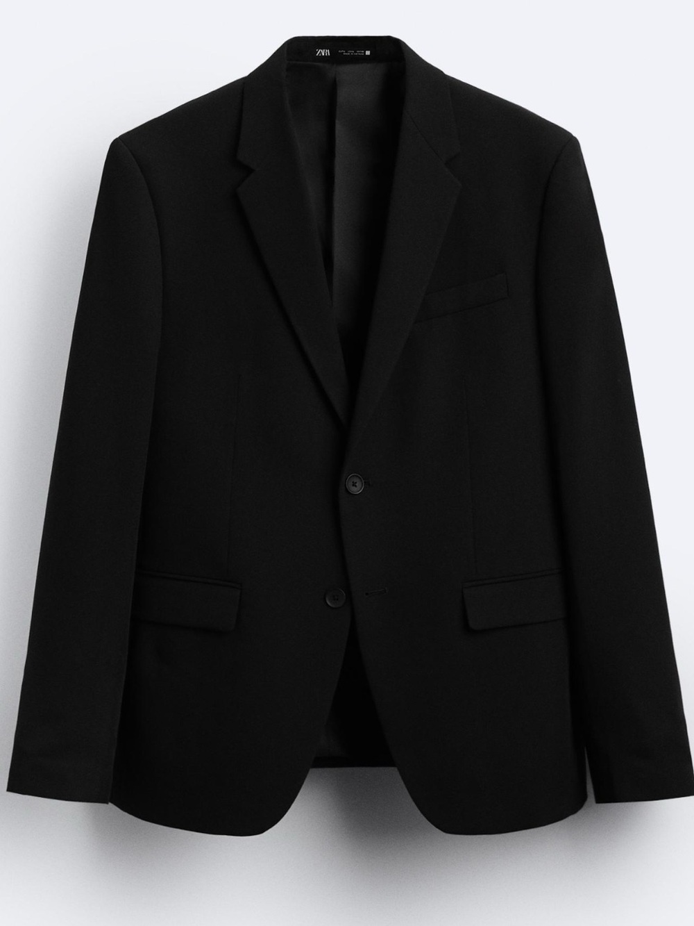 Classic Suit Jacket Black Men’s Size 44R Zara